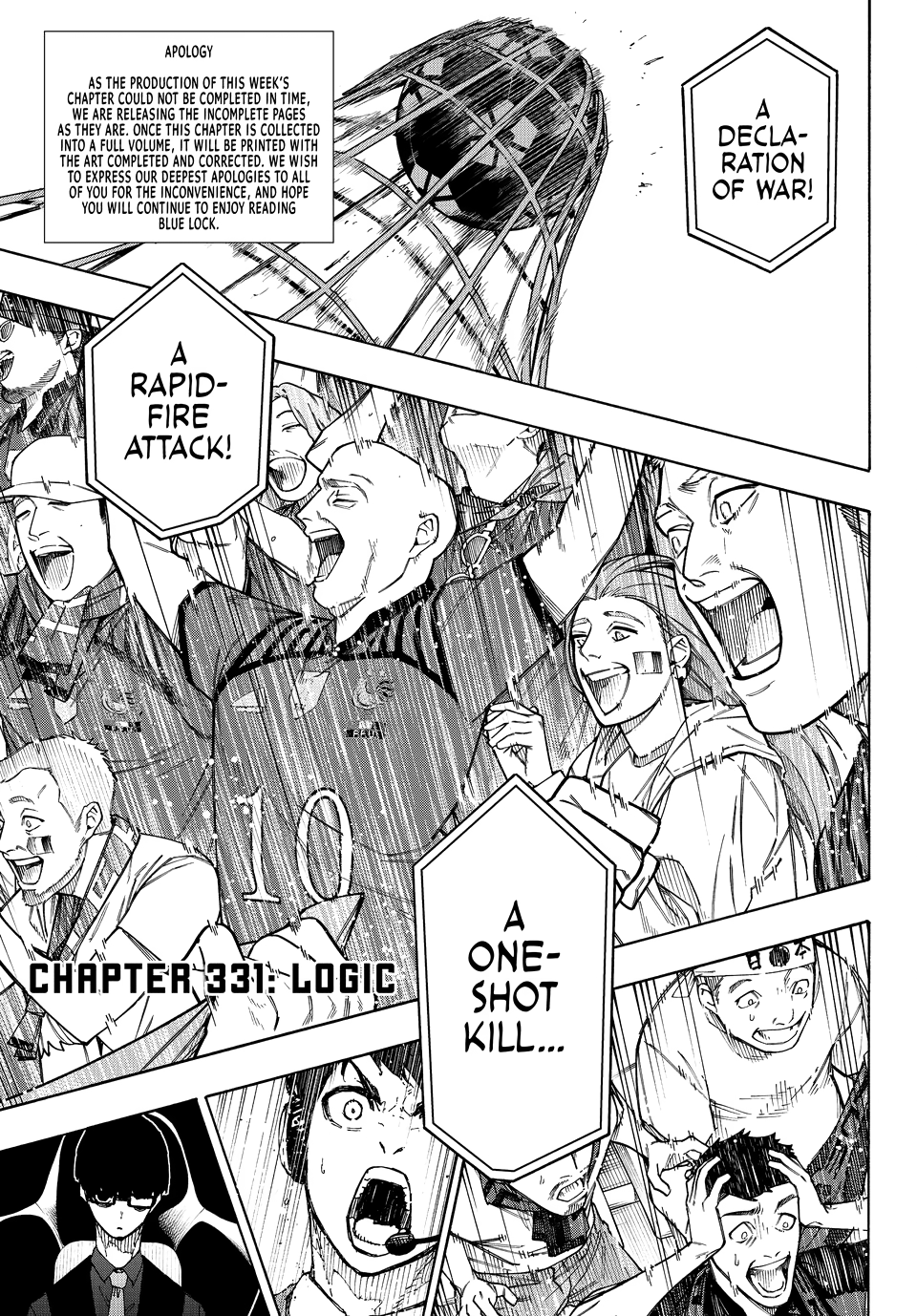 Blue Lock Chap 331 - Next Chap 332