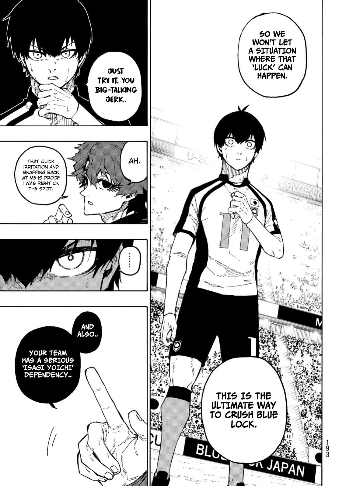 Blue Lock English version Chap 333 - Next Chap 334