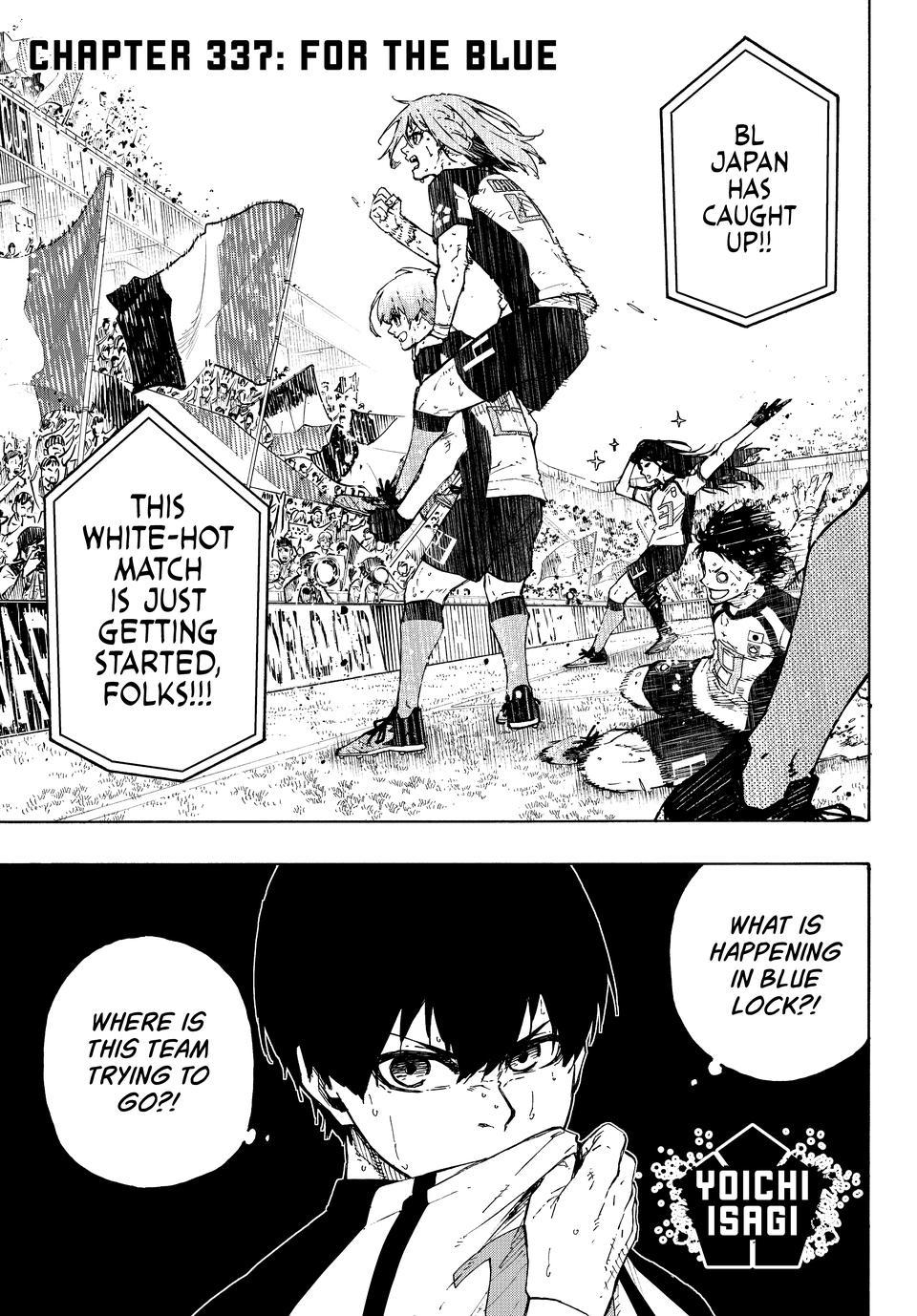 Blue Lock Chap 337 - Next Chap 338