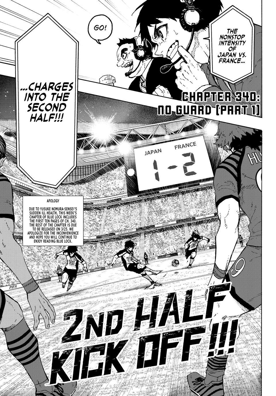 Blue Lock English version Chap 340 - Next Chap 341