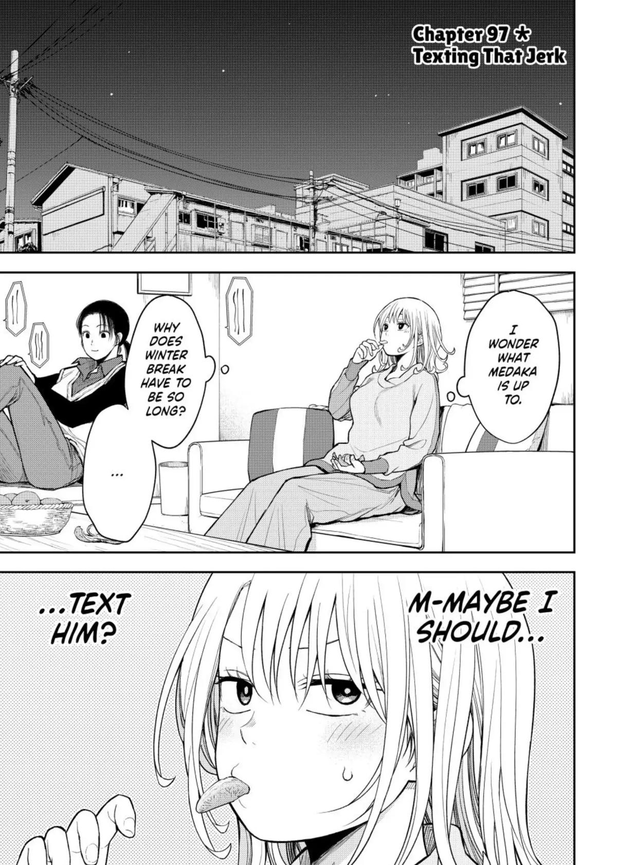 Kuroiwa Medaka ni Watashi no Kawaii ga Tsuujinai Chap 97 - Next Chap 98