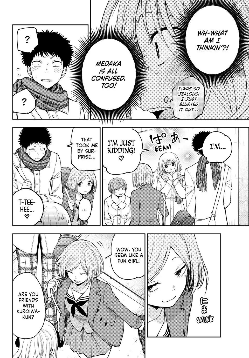 Kuroiwa Medaka ni Watashi no Kawaii ga Tsuujinai Chap 104 - Next Chap 105