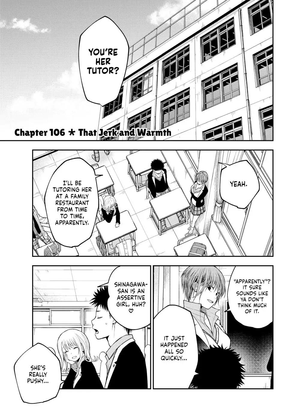 Kuroiwa Medaka ni Watashi no Kawaii ga Tsuujinai Chap 106 - Next Chap 107