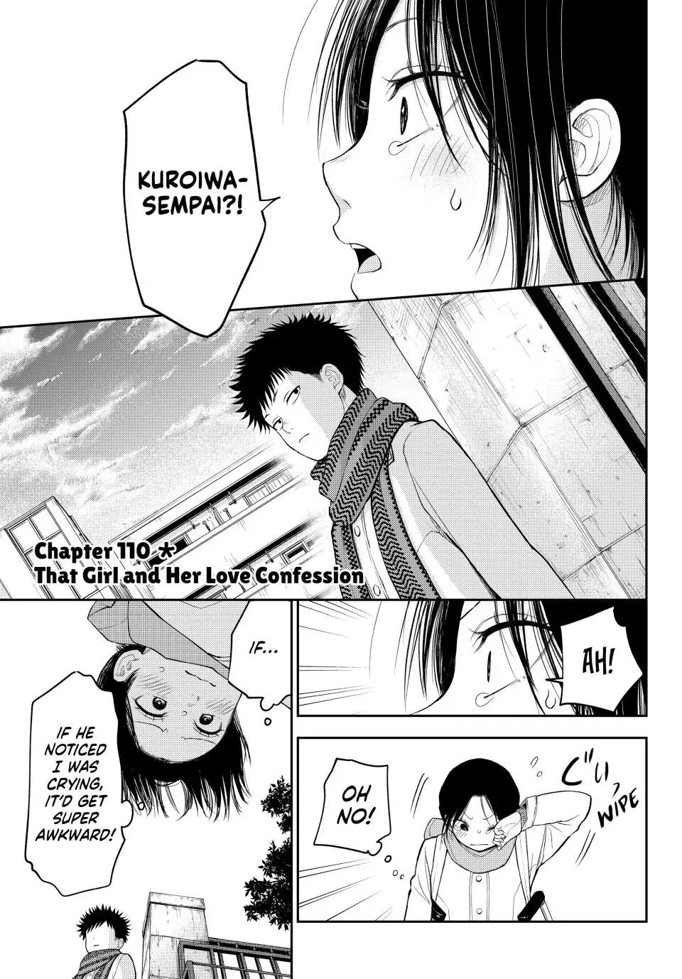 Kuroiwa Medaka ni Watashi no Kawaii ga Tsuujinai Chap 110 - Next Chap 111