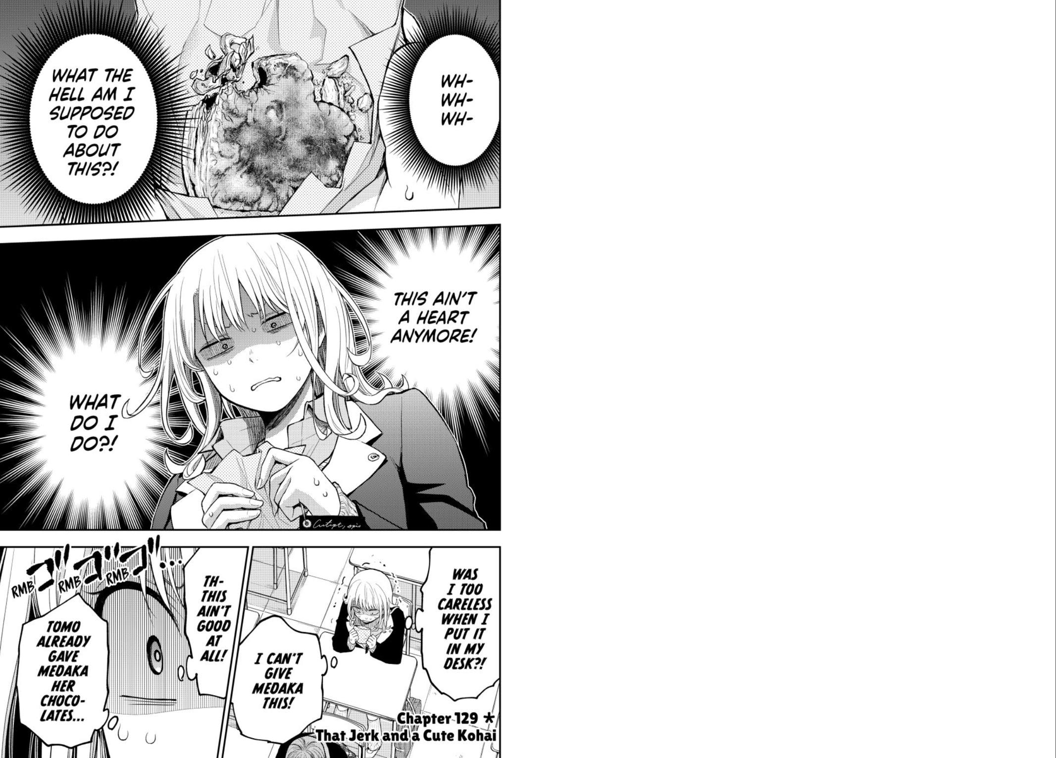 Kuroiwa Medaka ni Watashi no Kawaii ga Tsuujinai Chap 129 - Next Chap 130