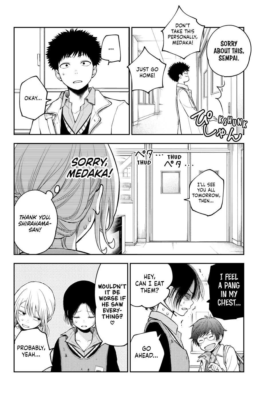 Kuroiwa Medaka ni Watashi no Kawaii ga Tsuujinai Chap 121 - Next Chap 122