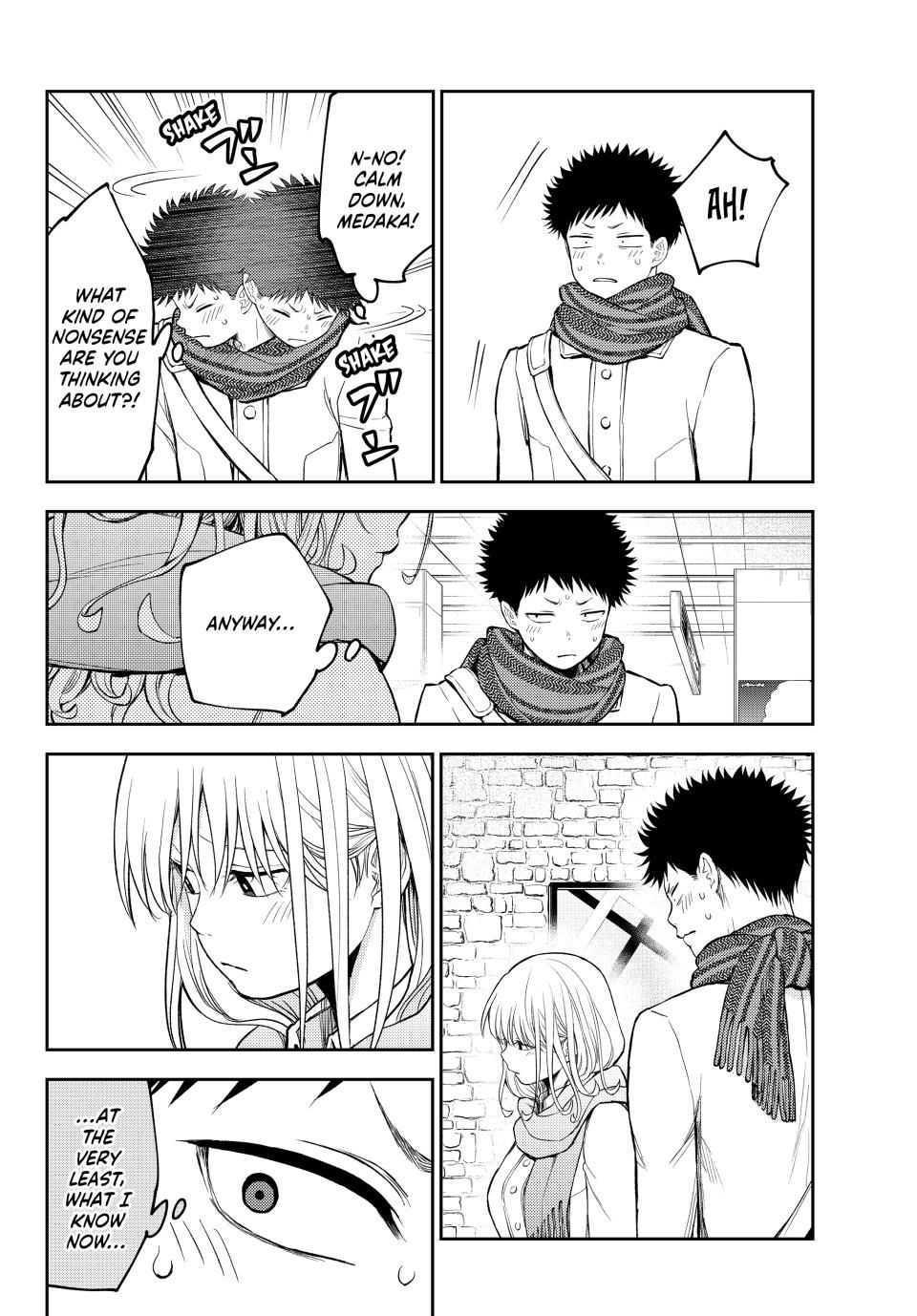 Kuroiwa Medaka ni Watashi no Kawaii ga Tsuujinai Chap 134 - Next Chap 135