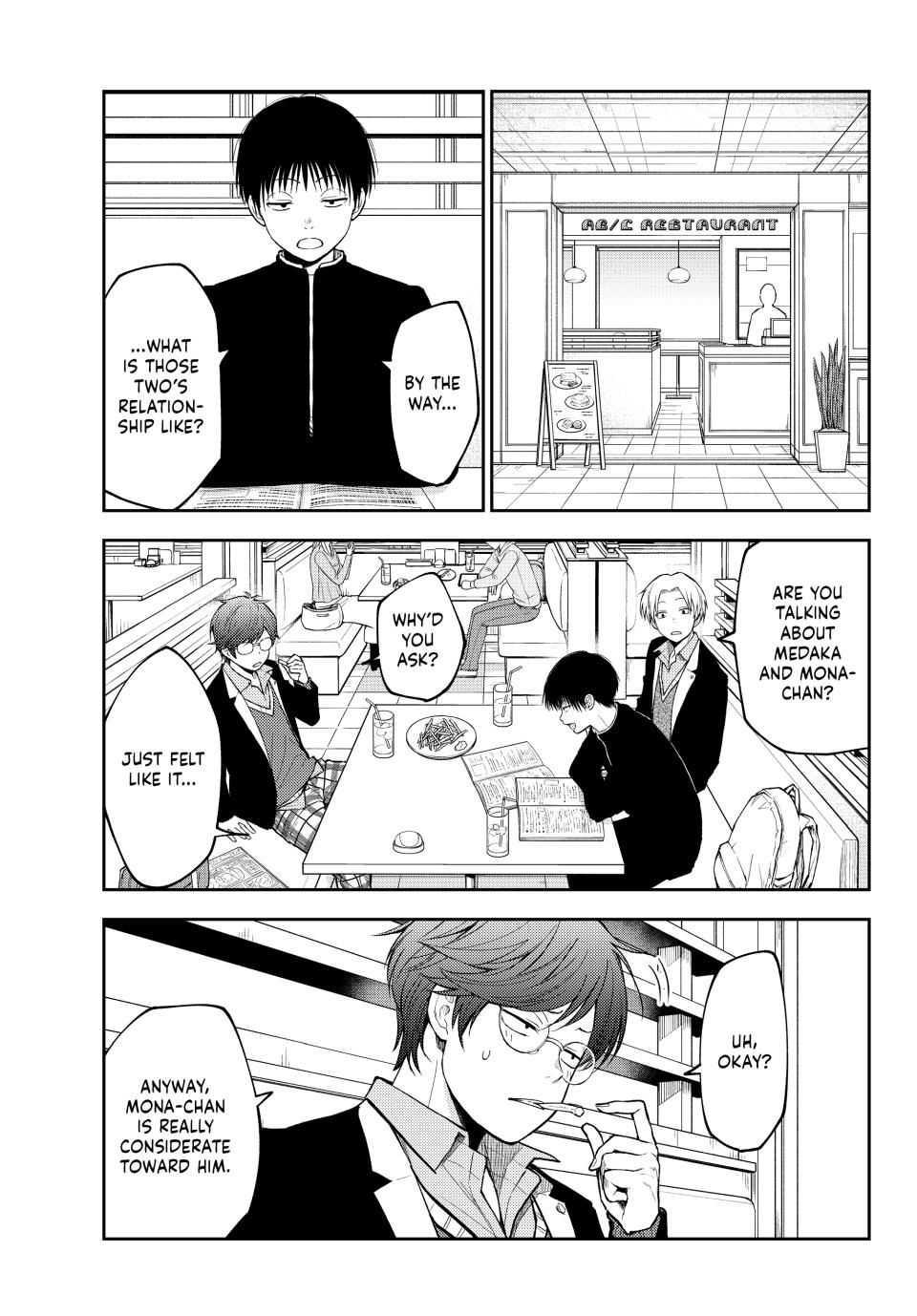 Kuroiwa Medaka ni Watashi no Kawaii ga Tsuujinai Chap 135 - Next Chap 136