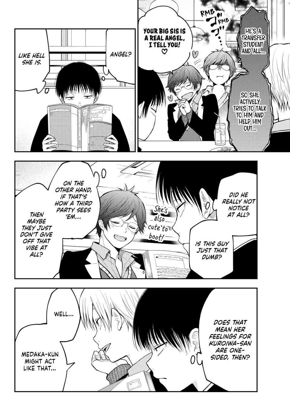 Kuroiwa Medaka ni Watashi no Kawaii ga Tsuujinai Chap 135 - Next Chap 136