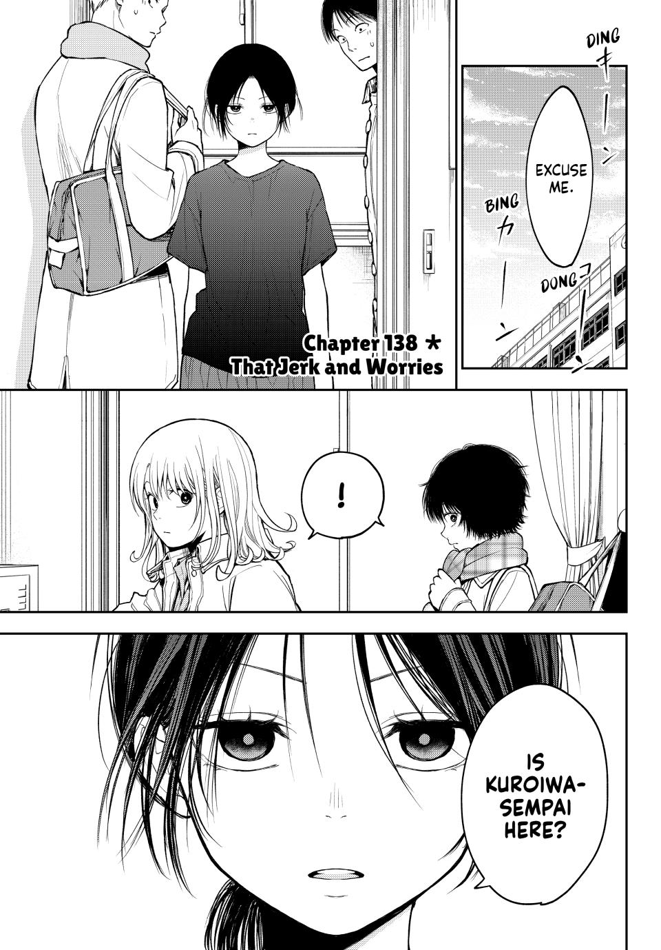 Kuroiwa Medaka ni Watashi no Kawaii ga Tsuujinai Chap 138 - Next Chap 139