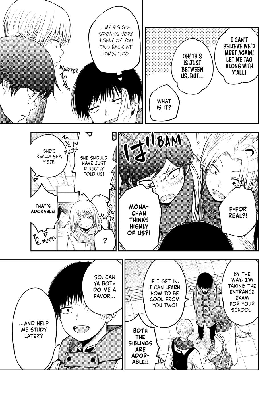 Kuroiwa Medaka ni Watashi no Kawaii ga Tsuujinai Chap 133 - Next Chap 134