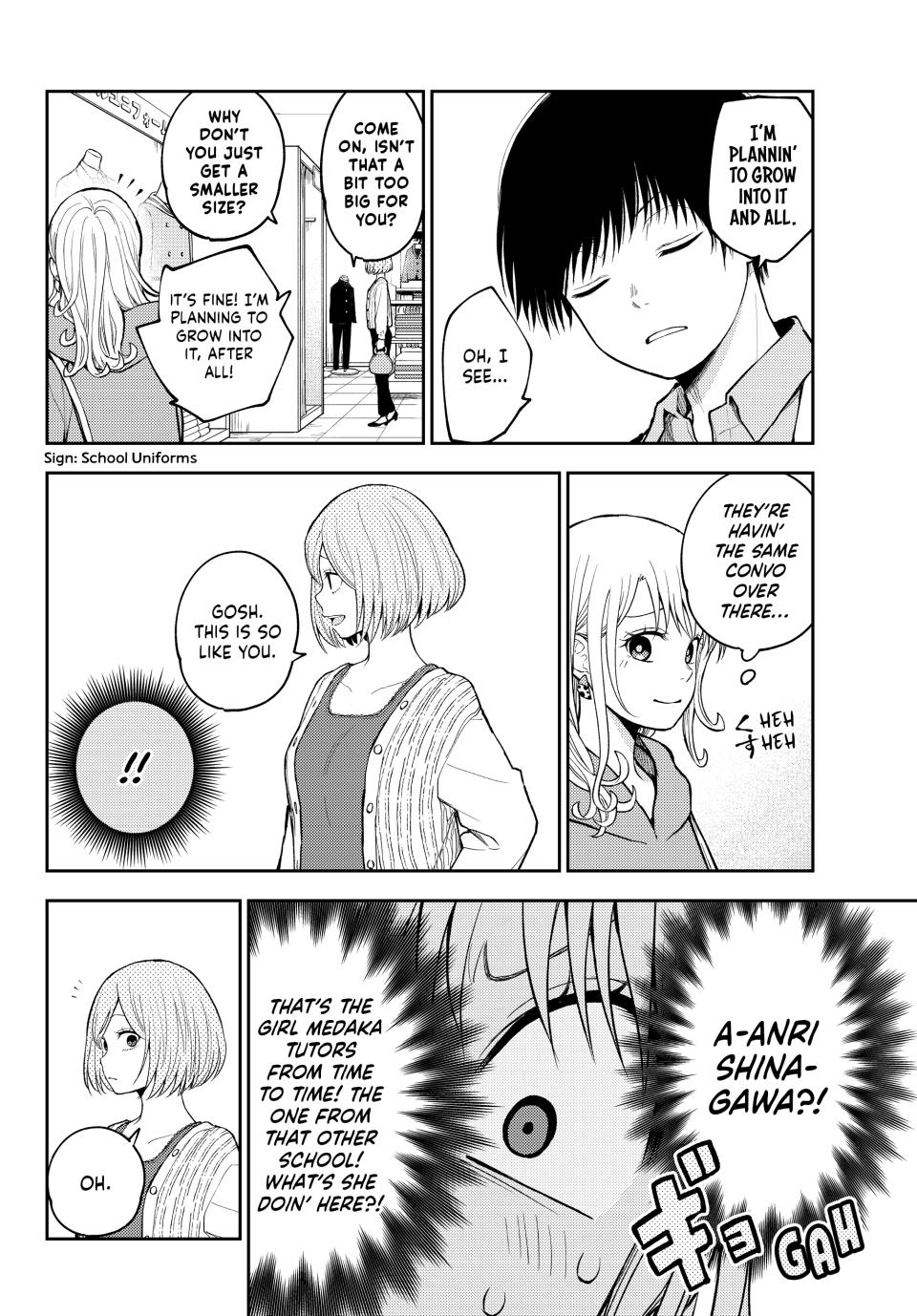 Kuroiwa Medaka ni Watashi no Kawaii ga Tsuujinai Chap 145 - Next Chap 146