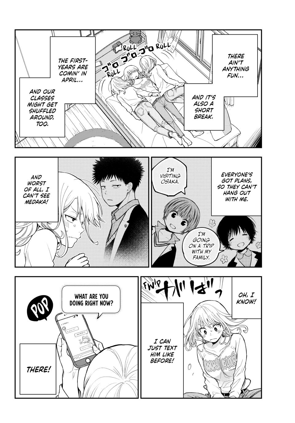 Kuroiwa Medaka ni Watashi no Kawaii ga Tsuujinai Chap 146 - Next Chap 147