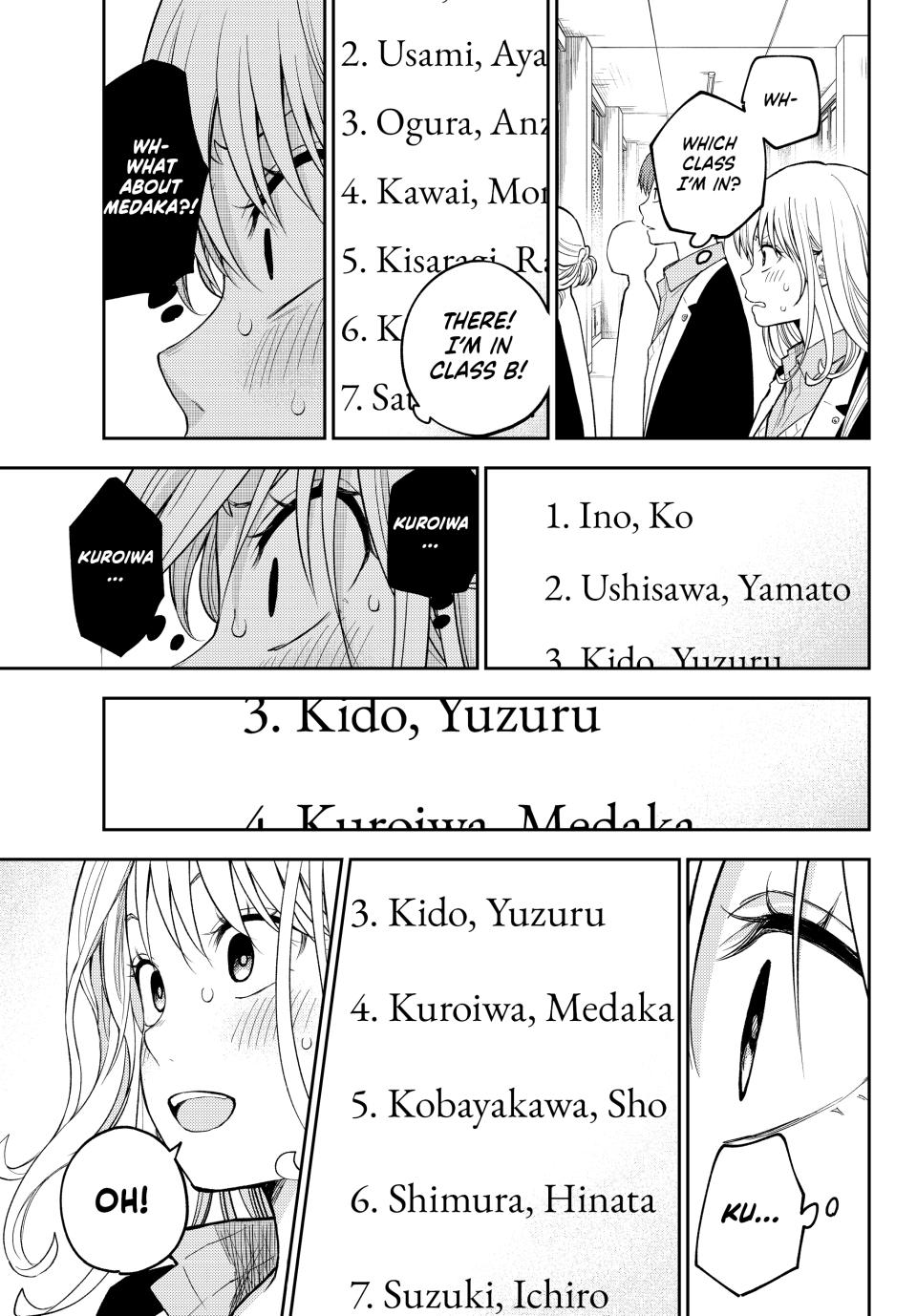 Kuroiwa Medaka ni Watashi no Kawaii ga Tsuujinai Chap 148 - Next Chap 149