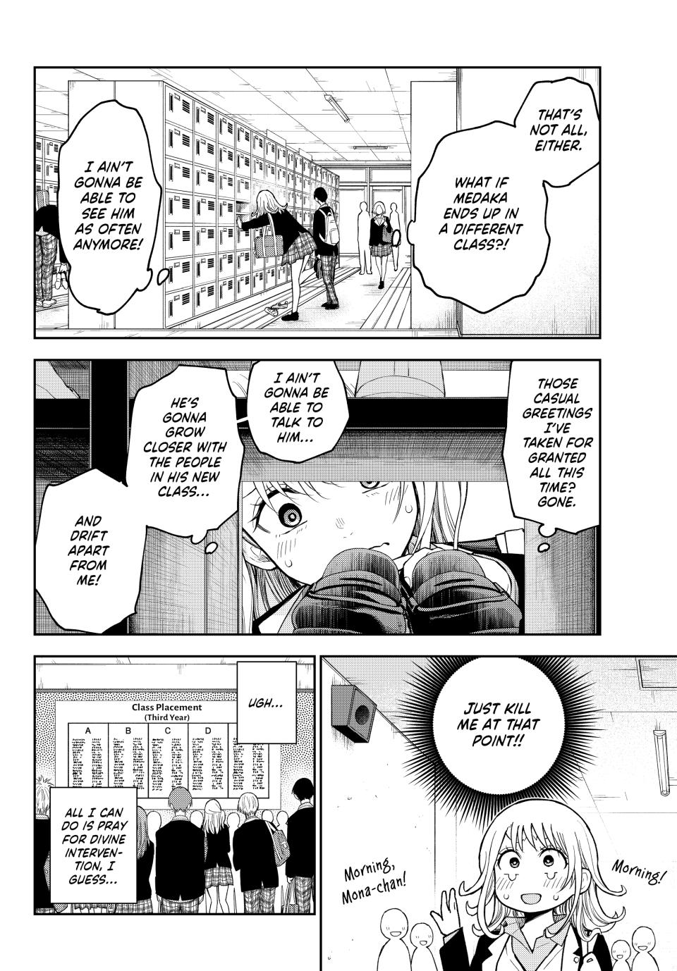 Kuroiwa Medaka ni Watashi no Kawaii ga Tsuujinai Chap 148 - Next Chap 149