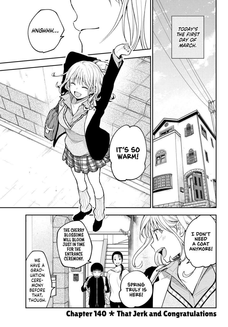 Kuroiwa Medaka ni Watashi no Kawaii ga Tsuujinai Chap 140 - Next Chap 141