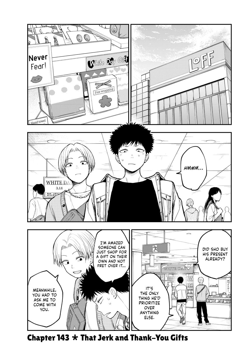 Kuroiwa Medaka ni Watashi no Kawaii ga Tsuujinai Chap 143 - Next Chap 144