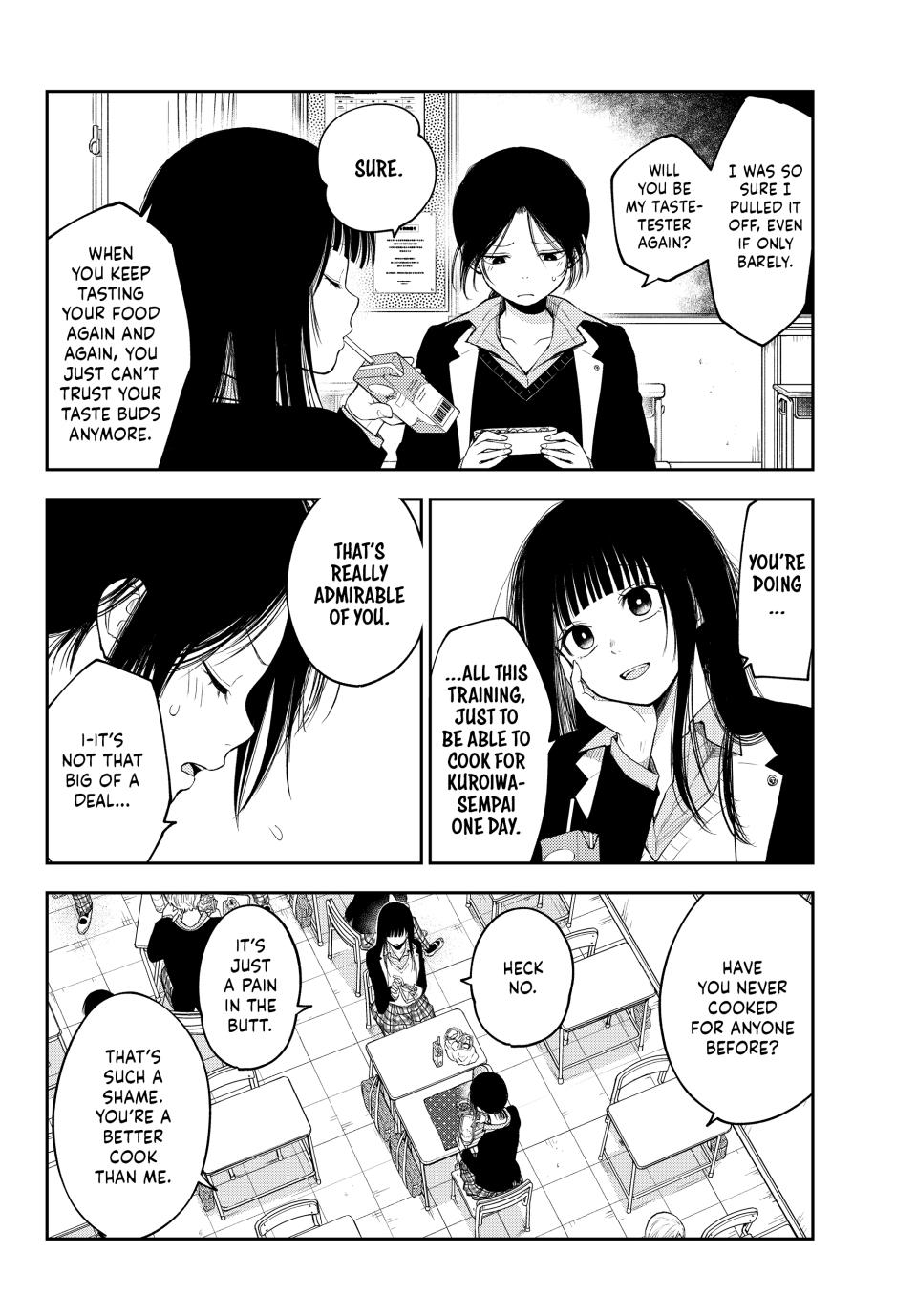 Kuroiwa Medaka ni Watashi no Kawaii ga Tsuujinai Chap 153 - Next Chap 154