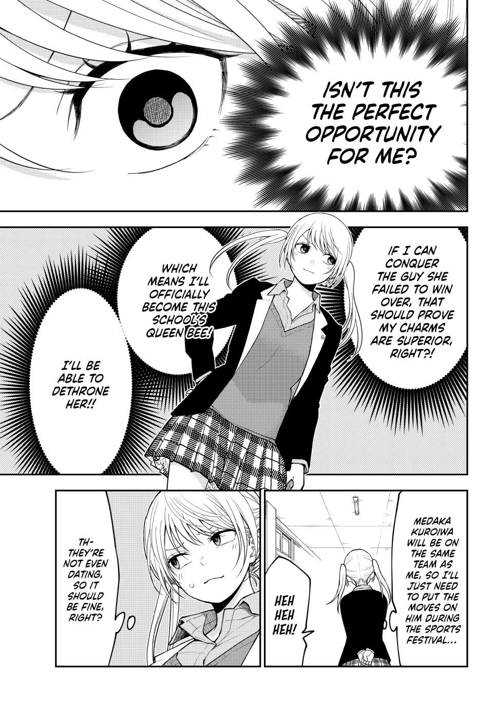 Kuroiwa Medaka ni Watashi no Kawaii ga Tsuujinai Chap 163 - Next Chap 164