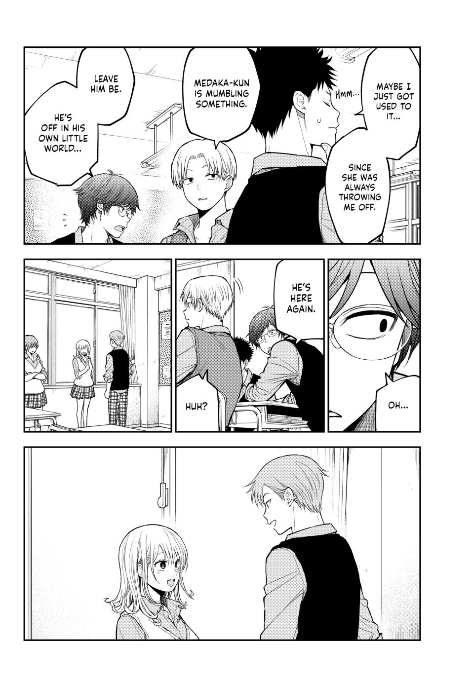 Kuroiwa Medaka ni Watashi no Kawaii ga Tsuujinai Chap 185 - Next Chap 186