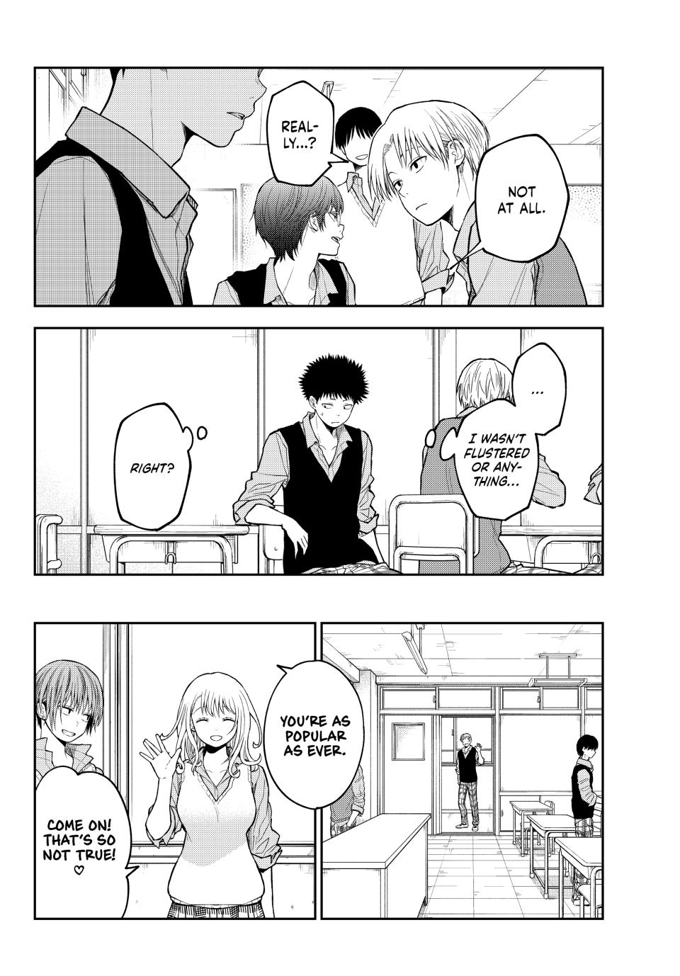 Kuroiwa Medaka ni Watashi no Kawaii ga Tsuujinai Chap 185 - Next Chap 186