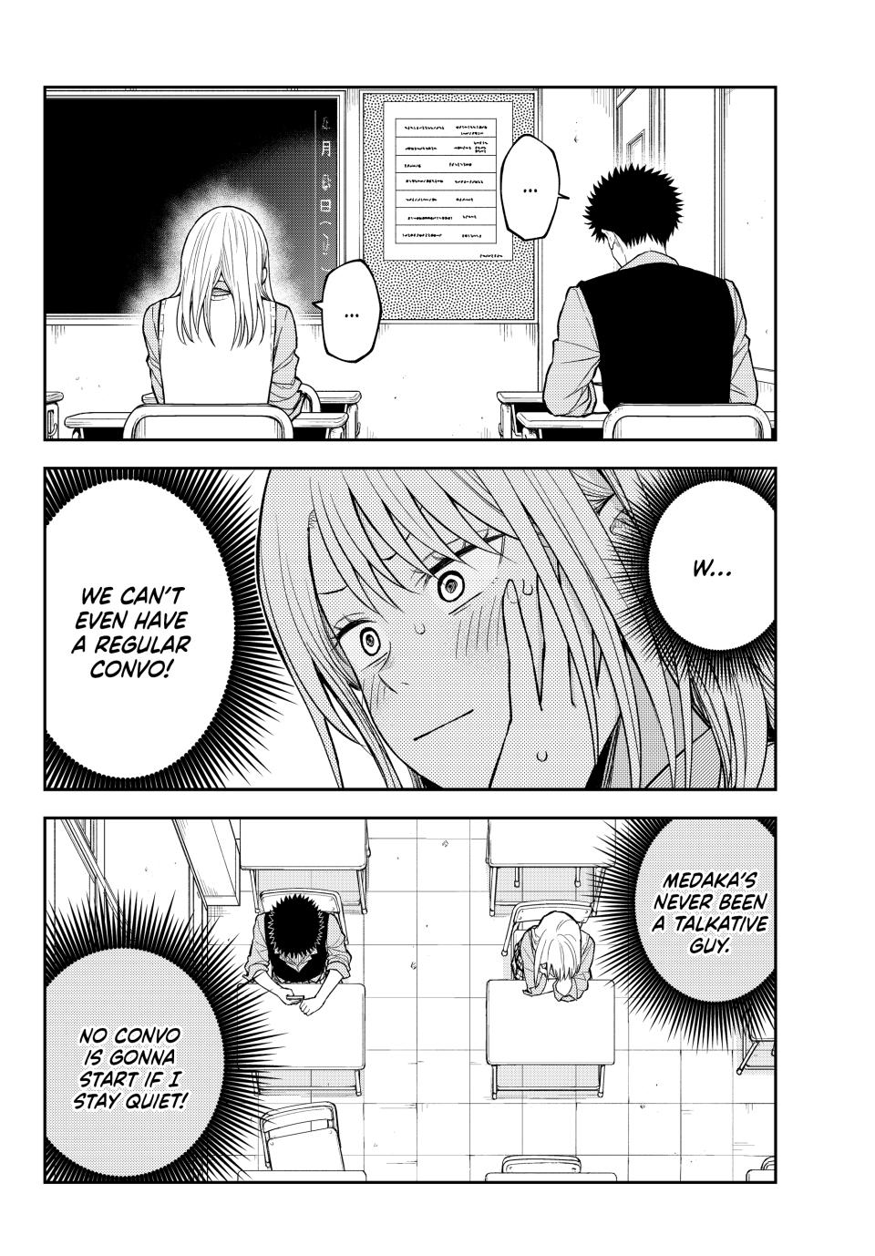 Kuroiwa Medaka ni Watashi no Kawaii ga Tsuujinai Chap 186 - Next Chap 187