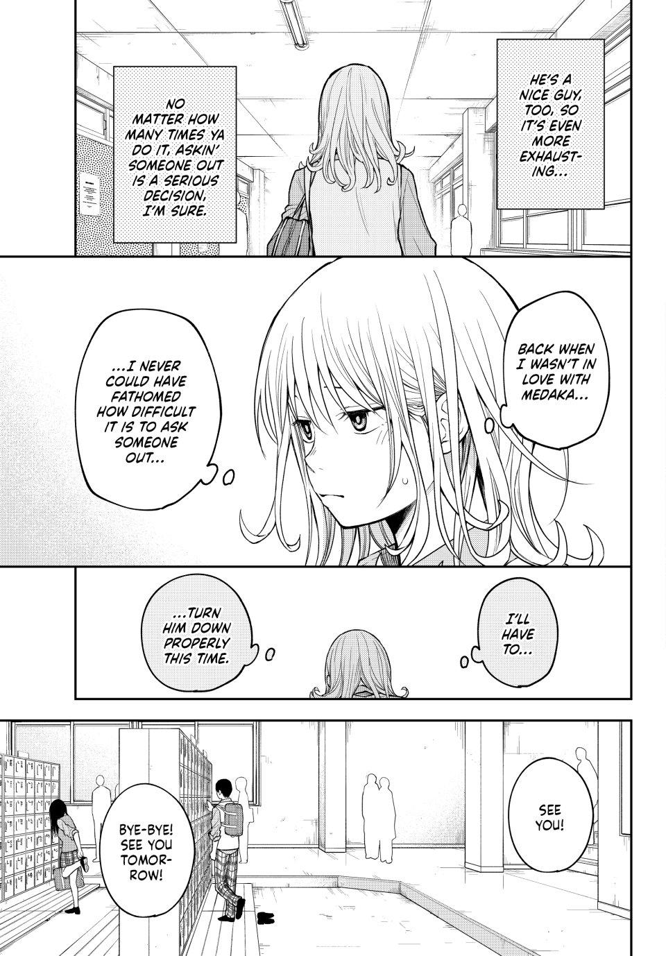 Kuroiwa Medaka ni Watashi no Kawaii ga Tsuujinai Chap 189 - Next Chap 190