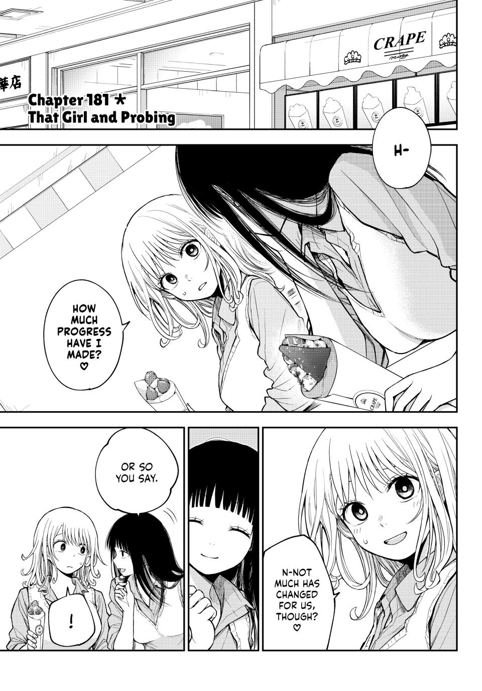 Kuroiwa Medaka ni Watashi no Kawaii ga Tsuujinai Chap 181 - Next Chap 182