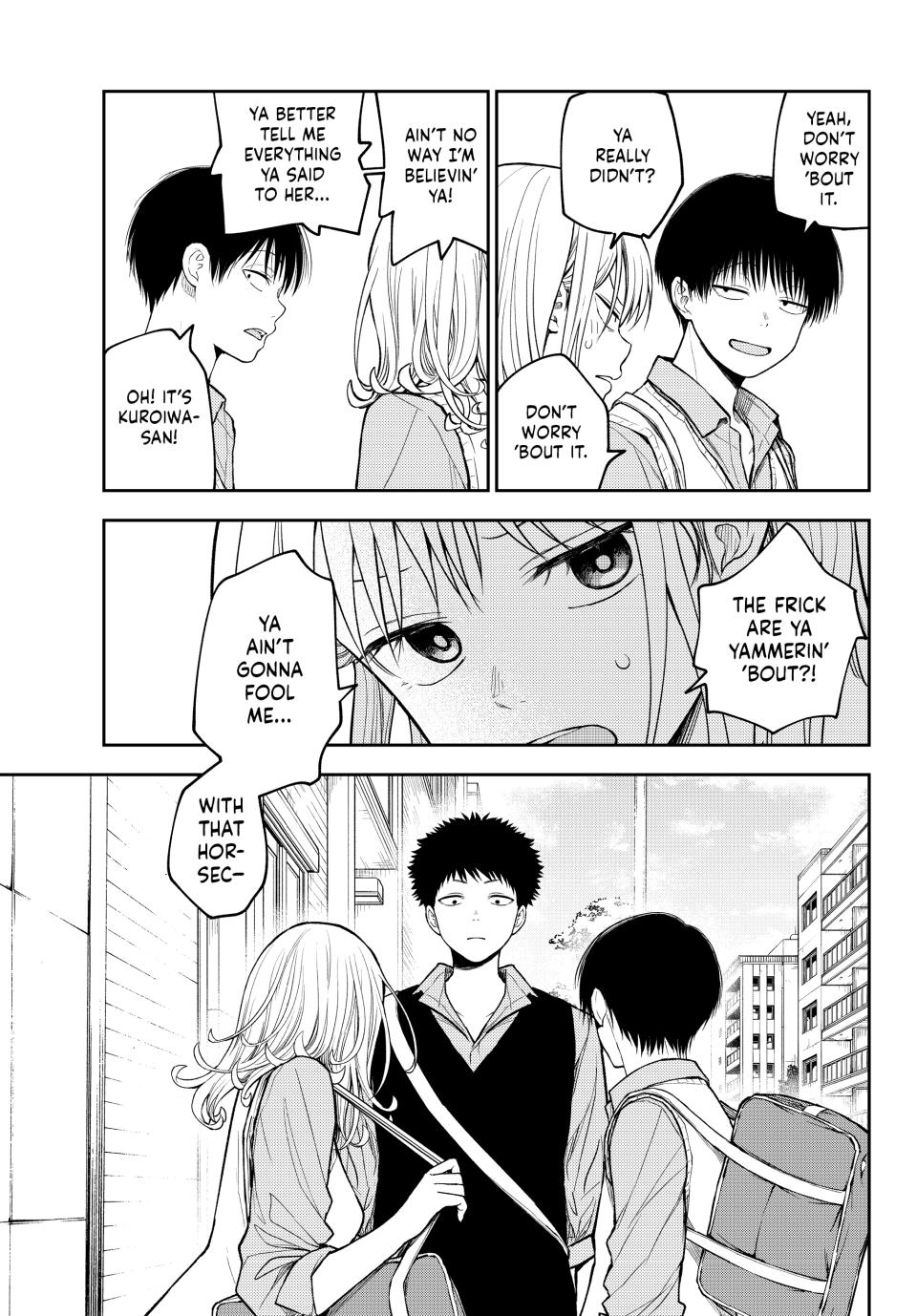 Kuroiwa Medaka ni Watashi no Kawaii ga Tsuujinai Chap 182 - Next Chap 183