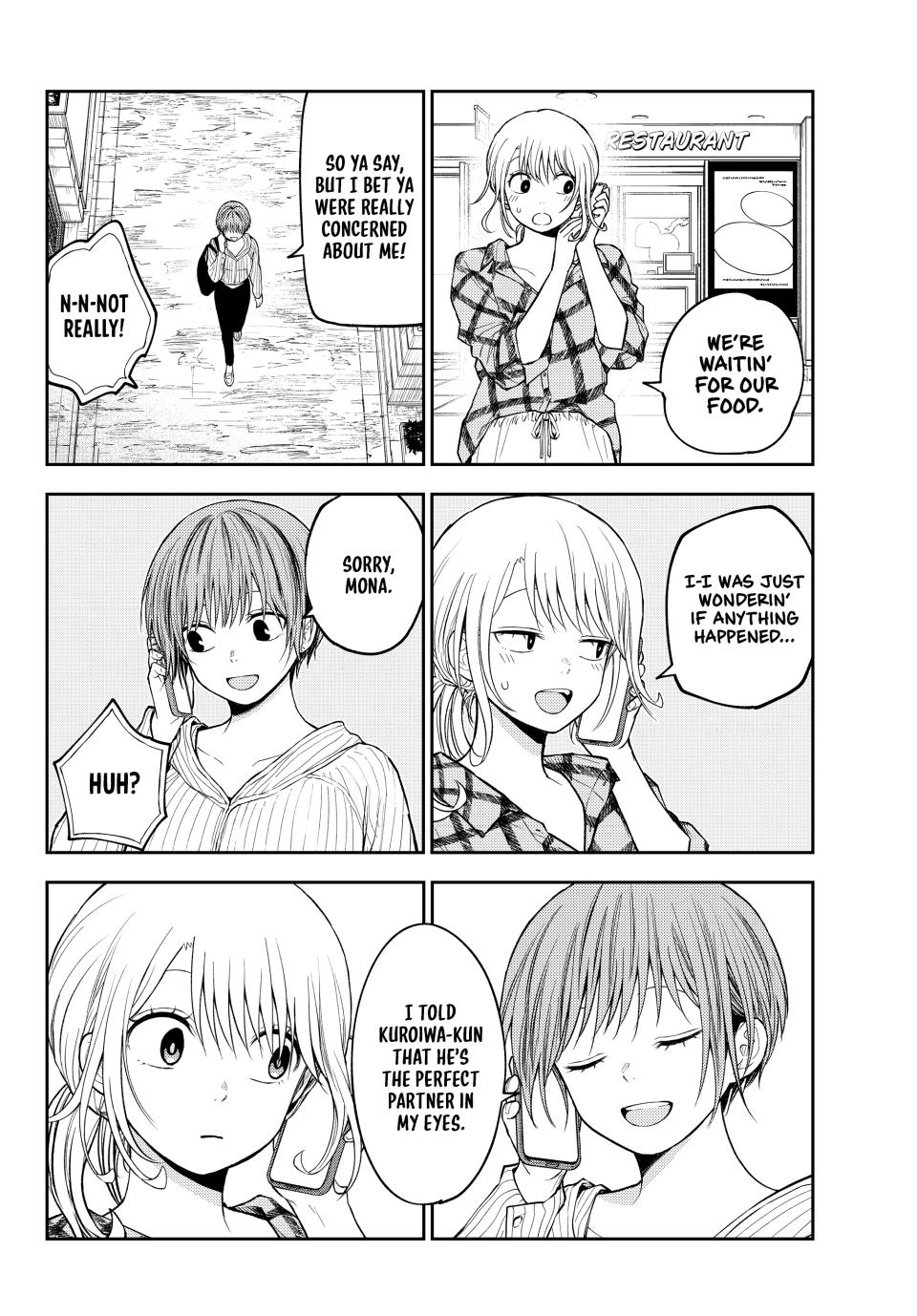 Kuroiwa Medaka ni Watashi no Kawaii ga Tsuujinai Chap 194 - Next Chap 195