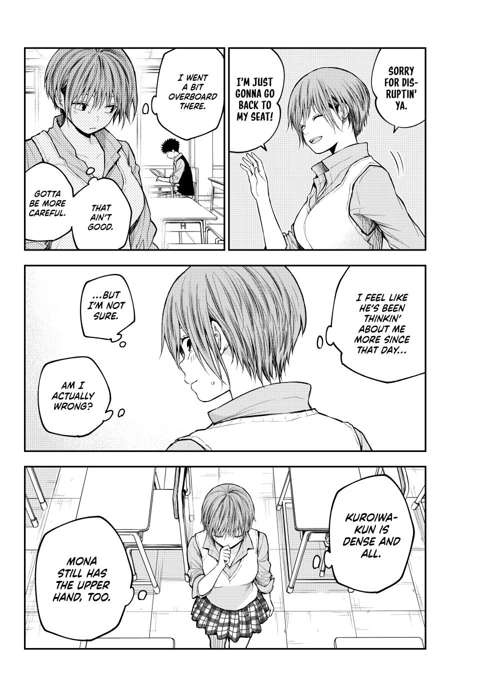 Kuroiwa Medaka ni Watashi no Kawaii ga Tsuujinai Chap 196 - Next Chap 197