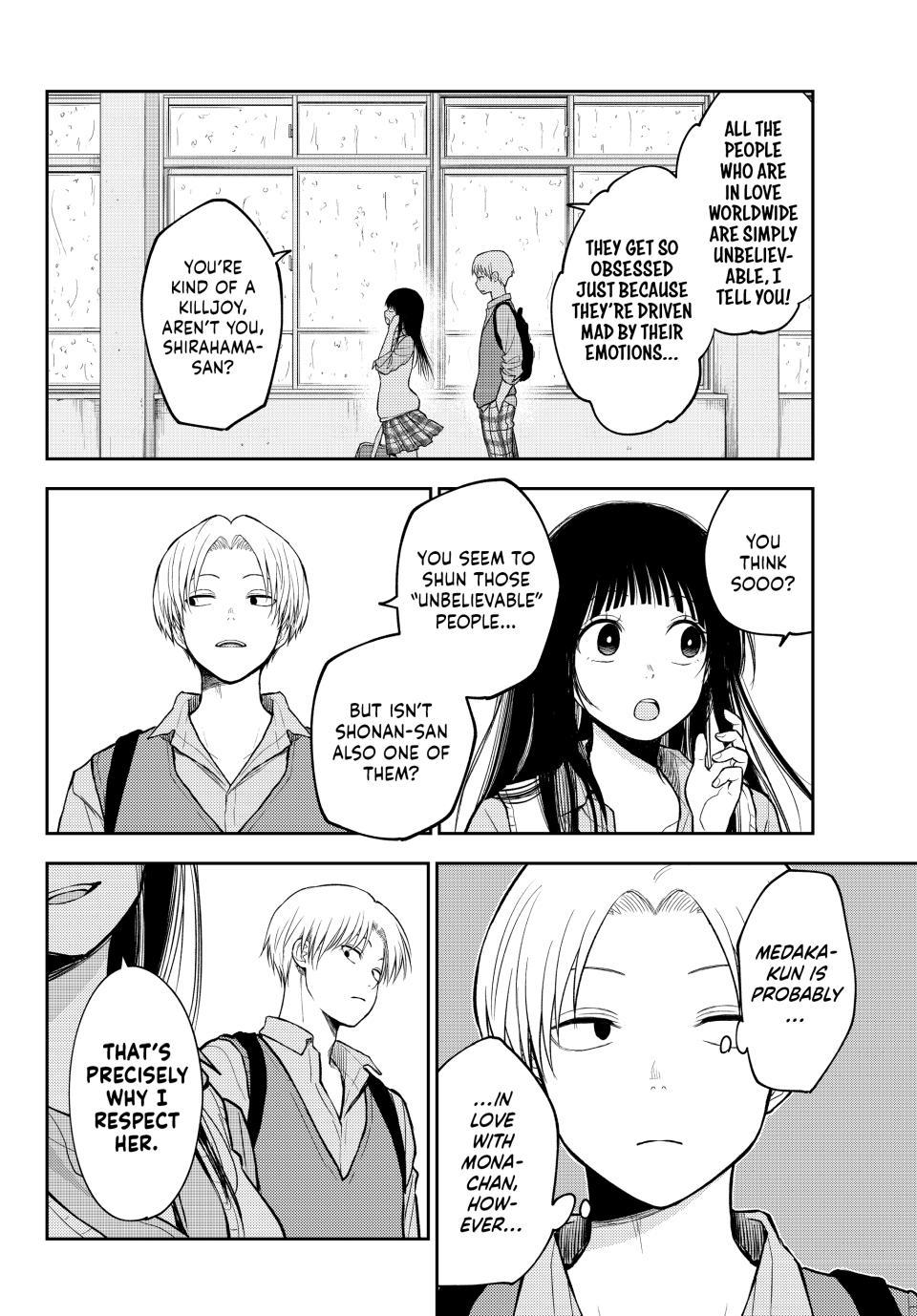 Kuroiwa Medaka ni Watashi no Kawaii ga Tsuujinai Chap 199 - Next Chap 200