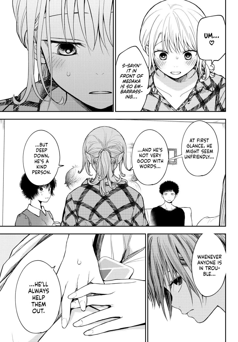 Kuroiwa Medaka ni Watashi no Kawaii ga Tsuujinai Chap 191 - Next Chap 192