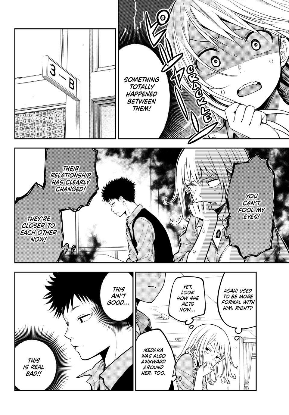 Kuroiwa Medaka ni Watashi no Kawaii ga Tsuujinai Chap 208 - Next Chap 209