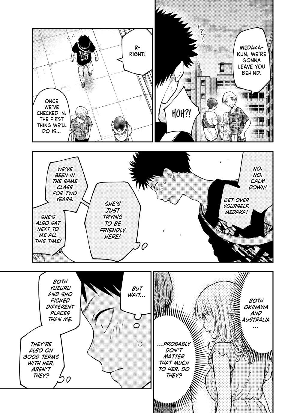 Kuroiwa Medaka ni Watashi no Kawaii ga Tsuujinai Chap 213 - Next Chap 214