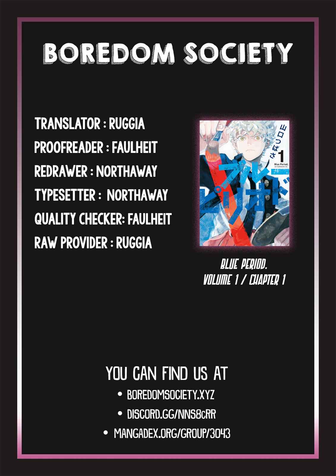 Blue Period Chap 1 - Next Chap 2