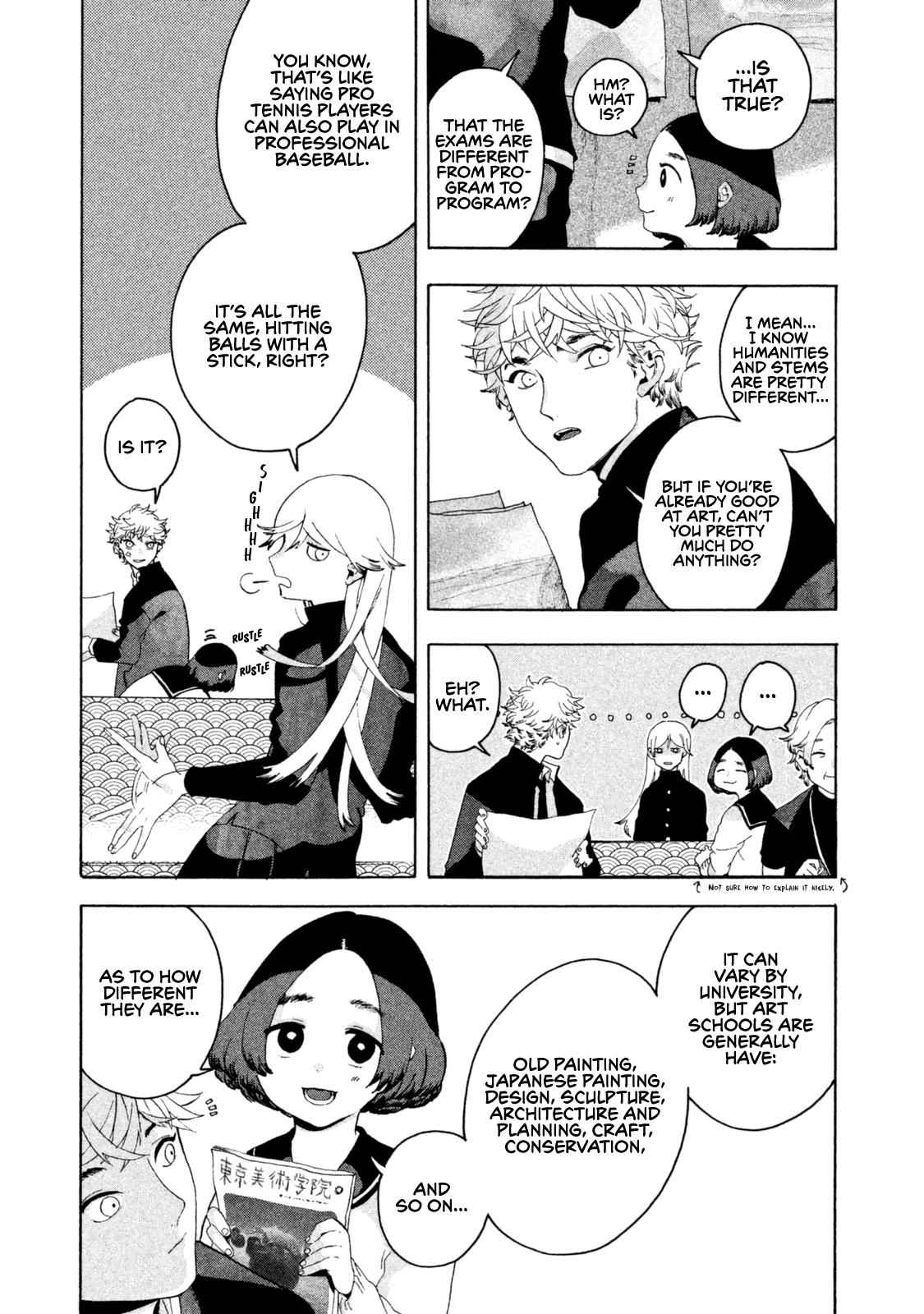 Blue Period Chap 2 - Next Chap 3