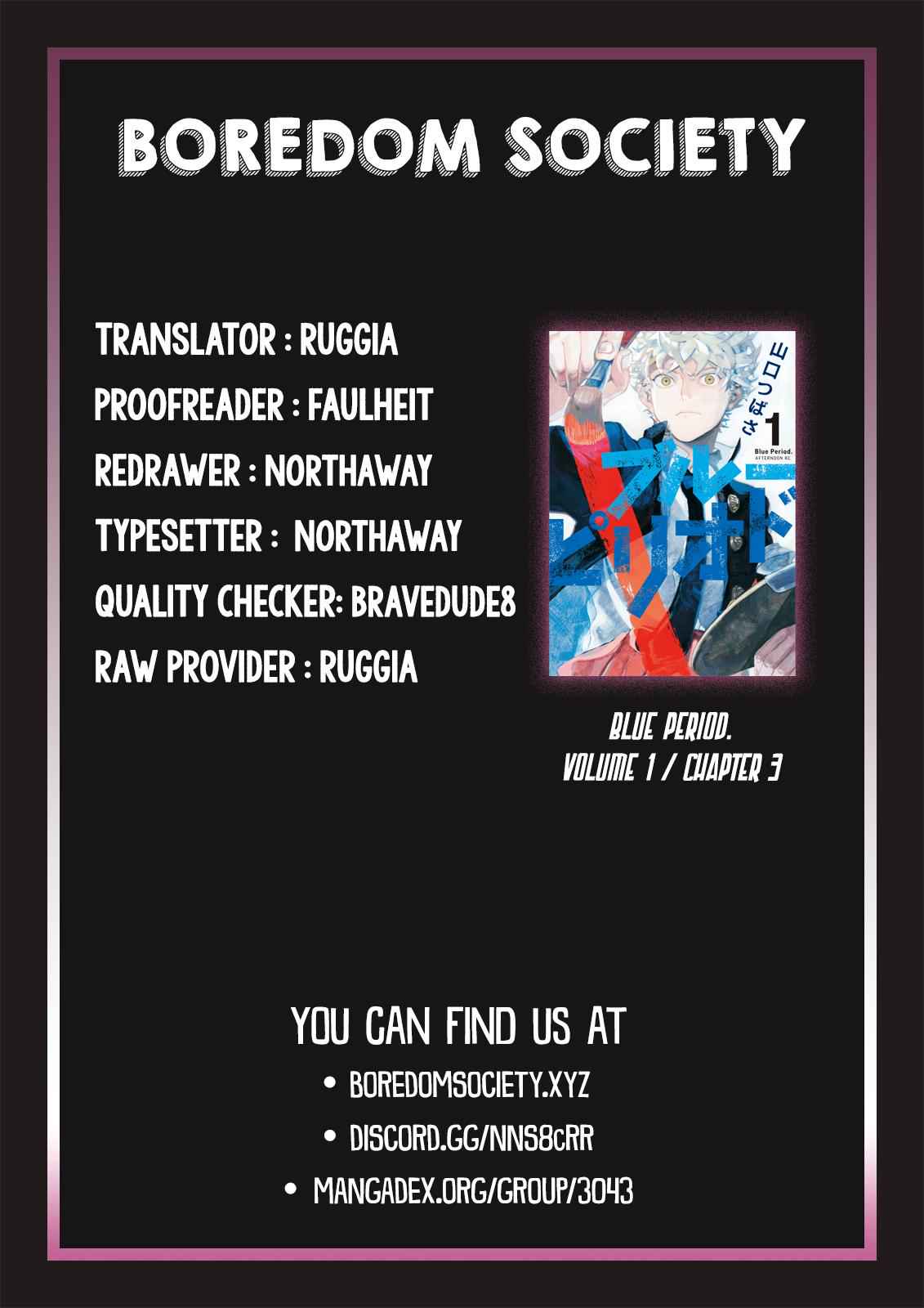 Blue Period Chap 3 - Next Chap 4