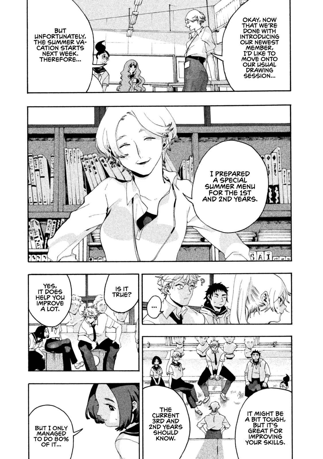 Blue Period Chap 3 - Next Chap 4