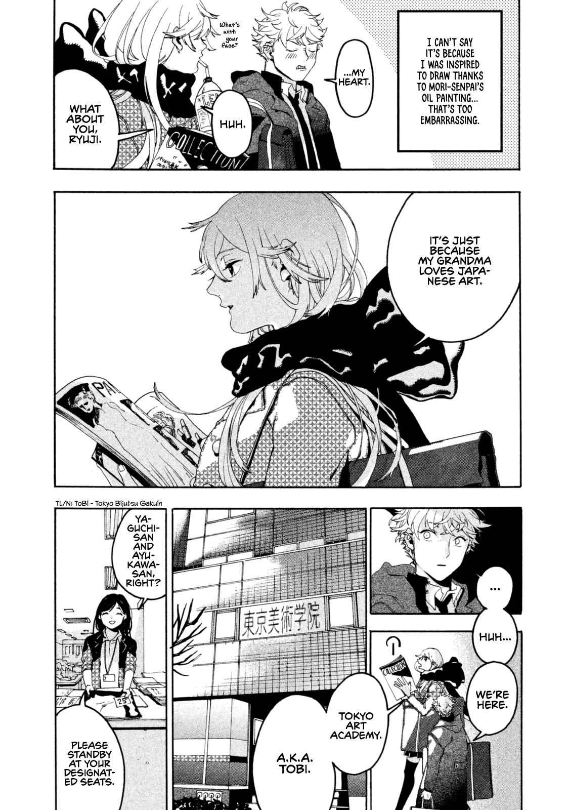 Blue Period Chap 4 - Next Chap 5