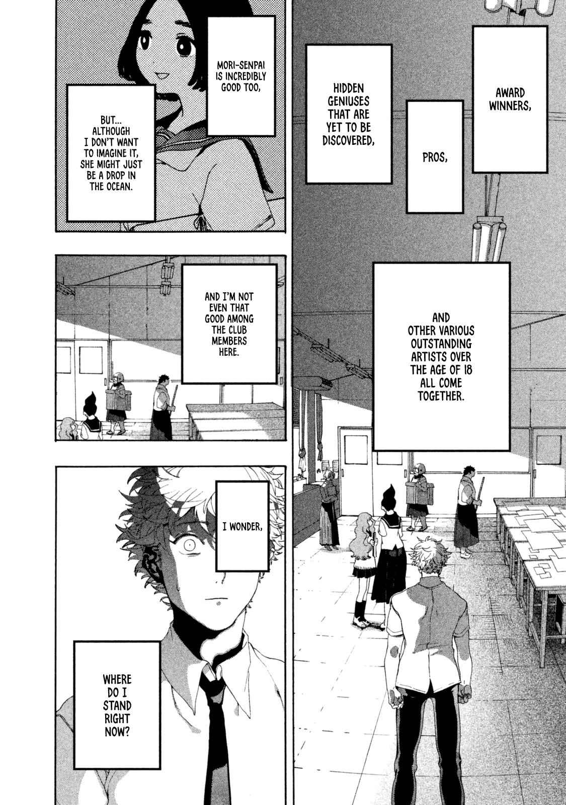 Blue Period Chap 4 - Next Chap 5