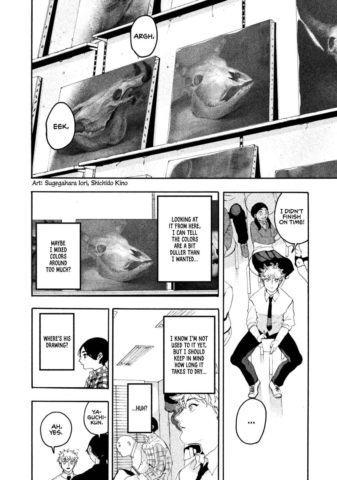 Blue Period Chap 4 - Next Chap 5
