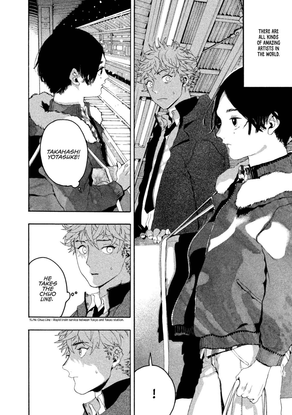 Blue Period Chap 4 - Next Chap 5
