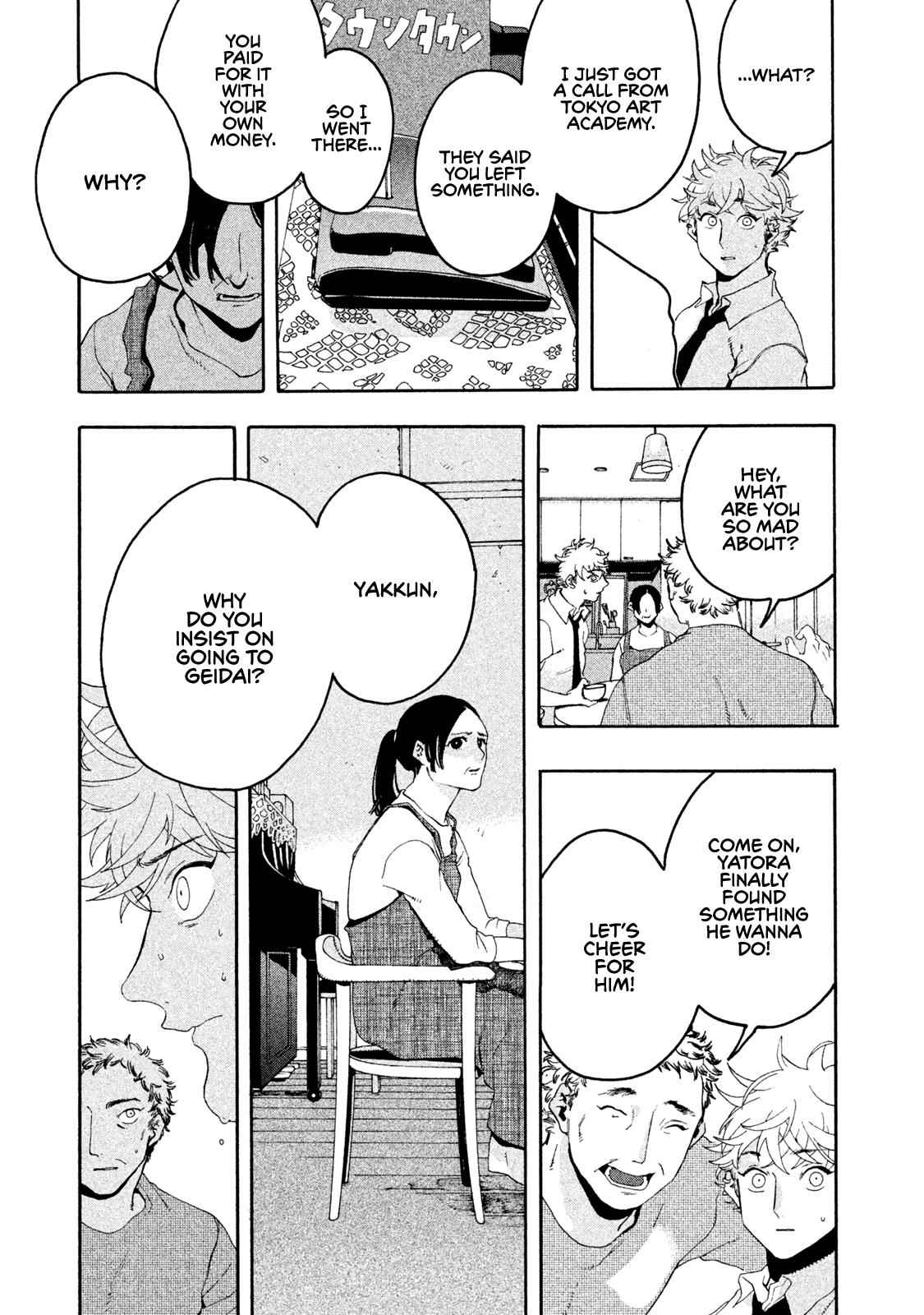 Blue Period Chap 5 - Next Chap 6
