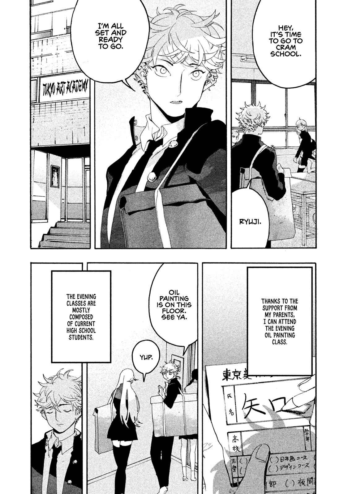 Blue Period Chap 5 - Next Chap 6