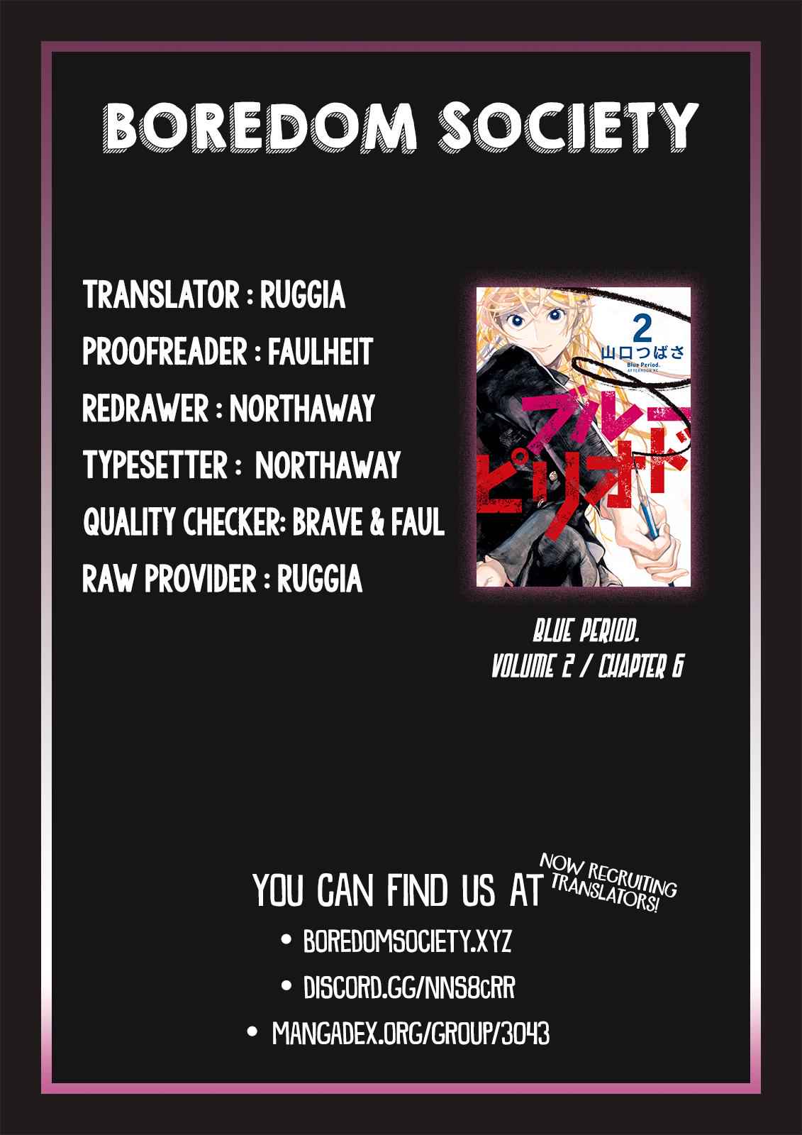 Blue Period Chap 6 - Next Chap 7
