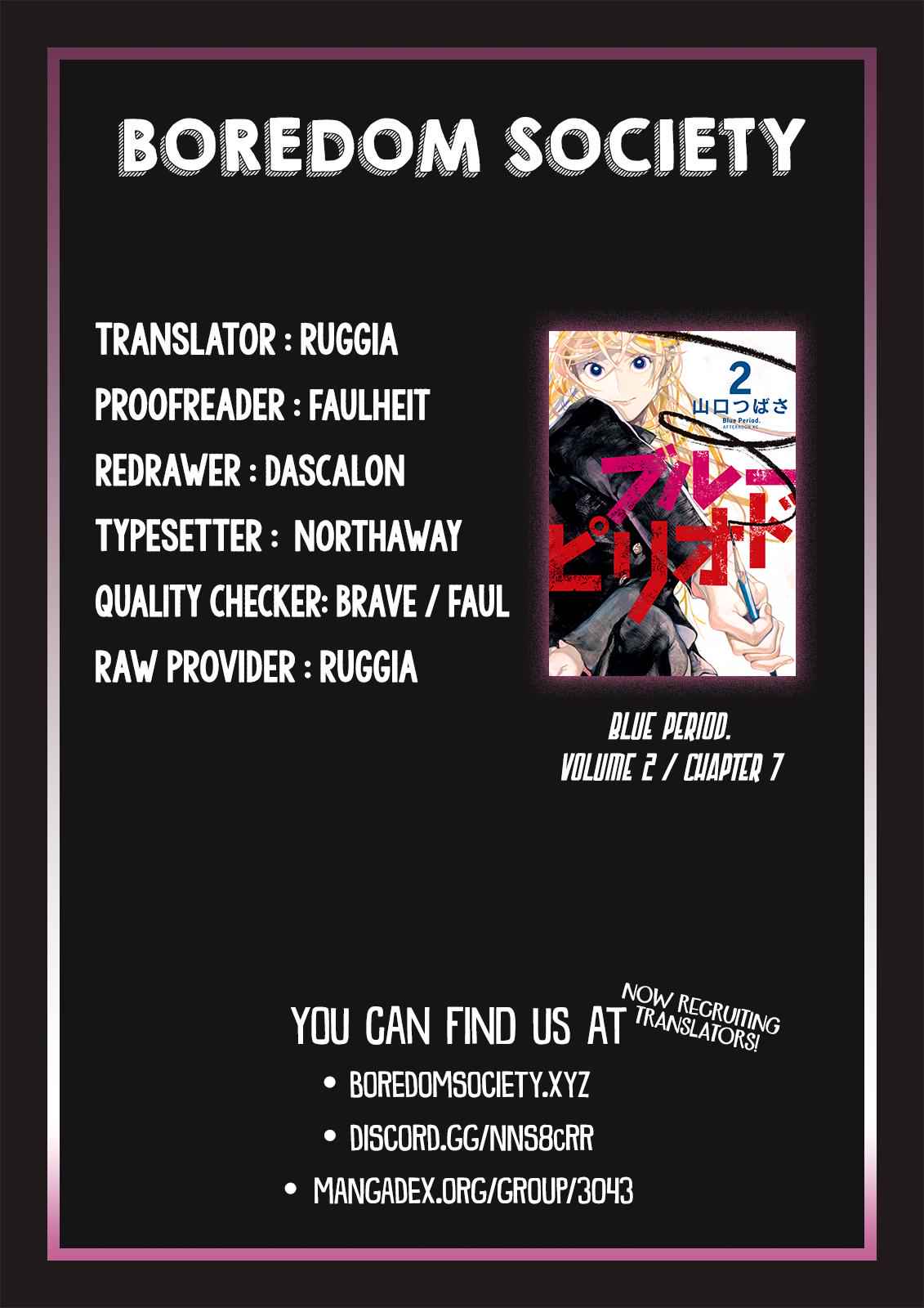 Blue Period Chap 7 - Next Chap 8