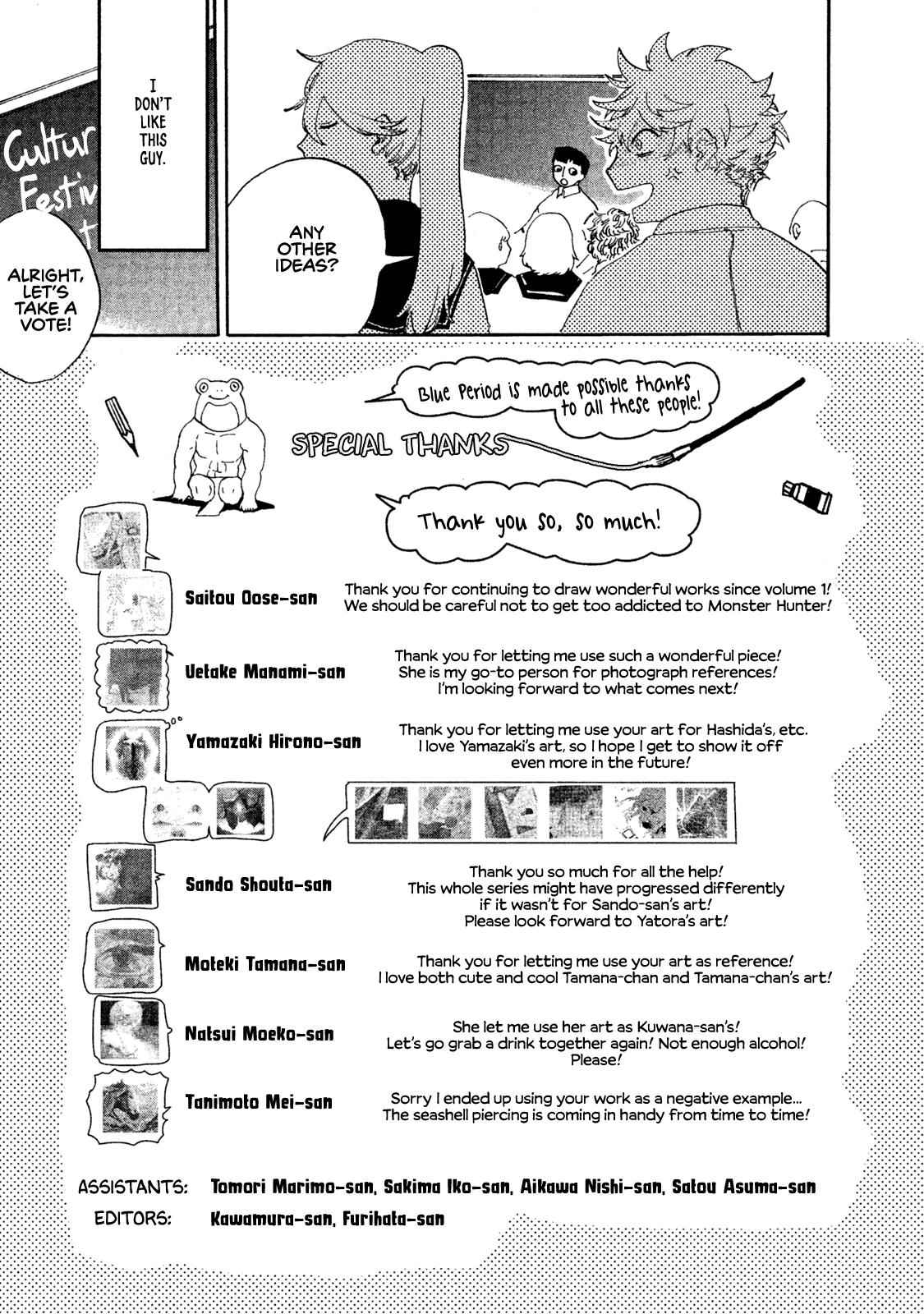 Blue Period Chap 8 - Next Chap 9
