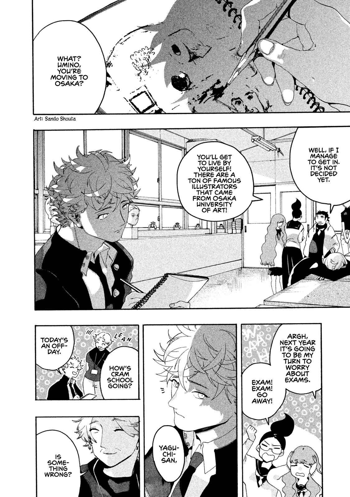 Blue Period Chap 8 - Next Chap 9