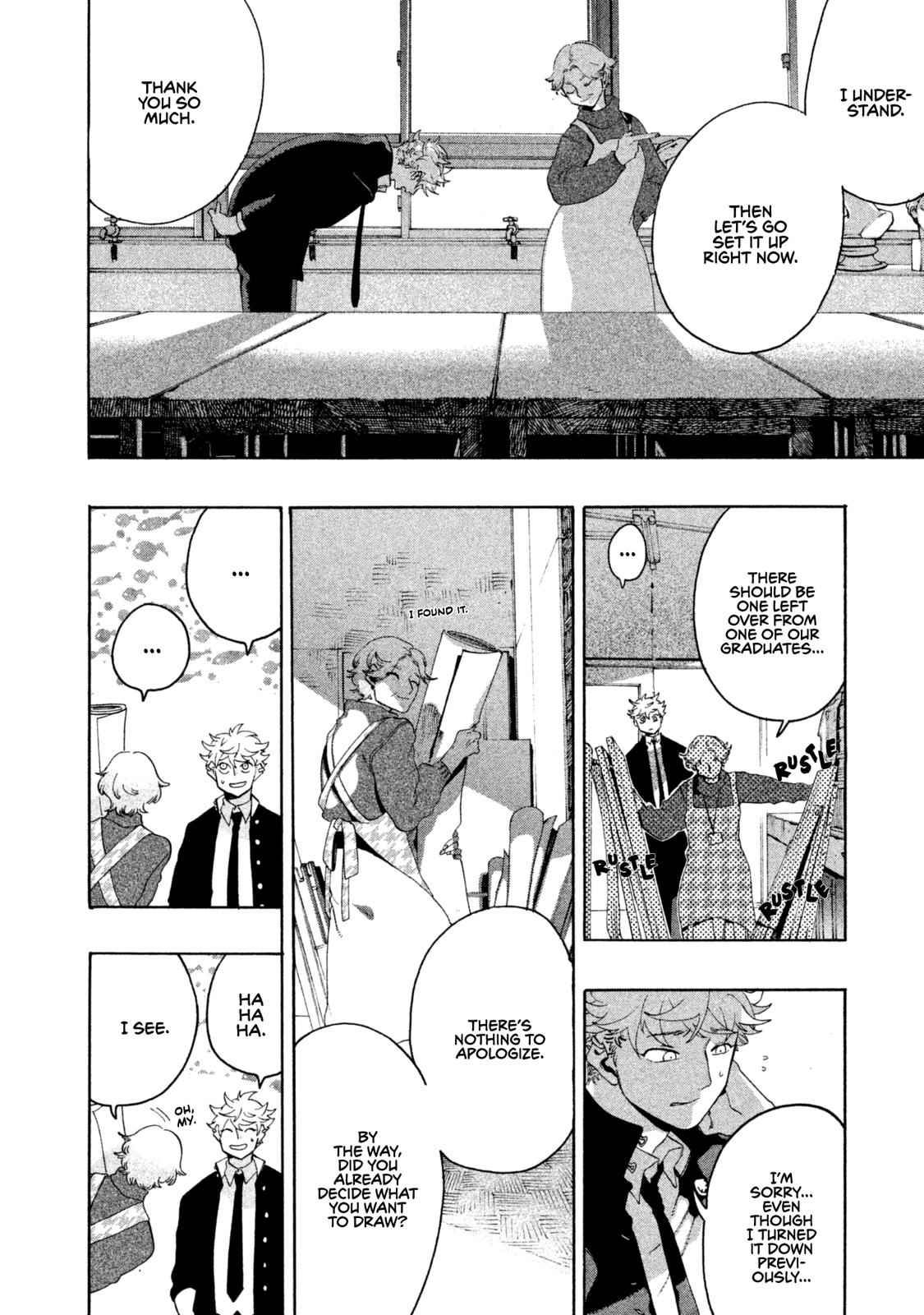 Blue Period Chap 10 - Next Chap 11